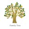 Wrapables Wooden Tree Embellishment Tag for DIY Arts & Crafts (Set of 10)